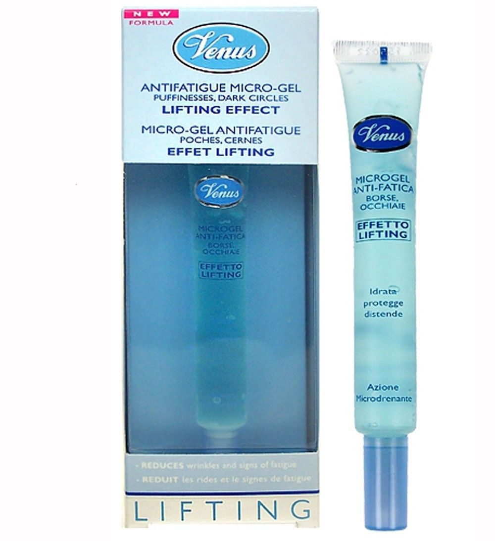 Гель от темных кругов. Гель для век. micro gel. препарат лифтинг для глаз. venus gel.