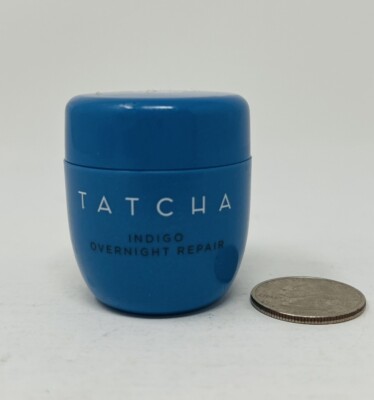 TATCHA INDIGO Overnight Repair Serum In Cream .34oz/10 ml NWOB