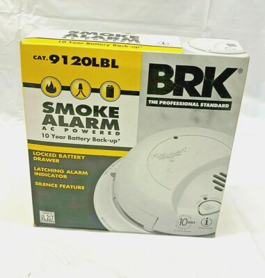 First Alert 10-Year Lithium Battery Ionization Sensor Smoke Alarm NEW