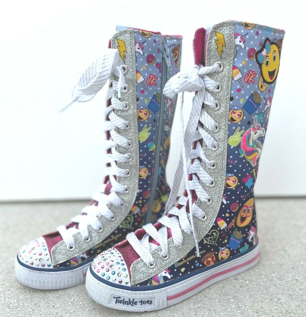 knee high skechers twinkle toes
