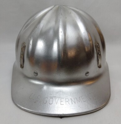 Vintage Superlite Fibre-Metal Products US Government Helmet Hard Hat Chester PA