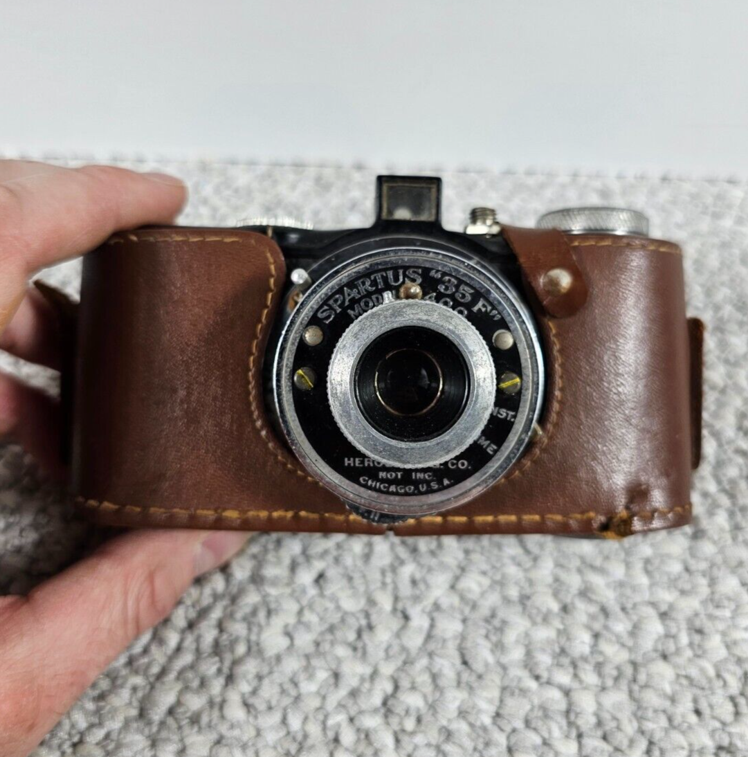 【ヴィンテージカメラ】SPARTUS 35F モデル 400 Vintage Spartus 35F Model 400 35mm Camera F7.7 Achromat Lens