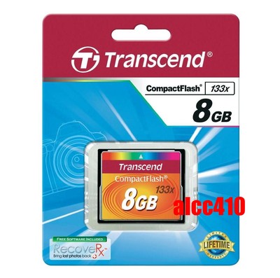 Transcend 8GB CF 133x Compact Flash  Memory Card 8 GB G TS8GCF133 in Sydney