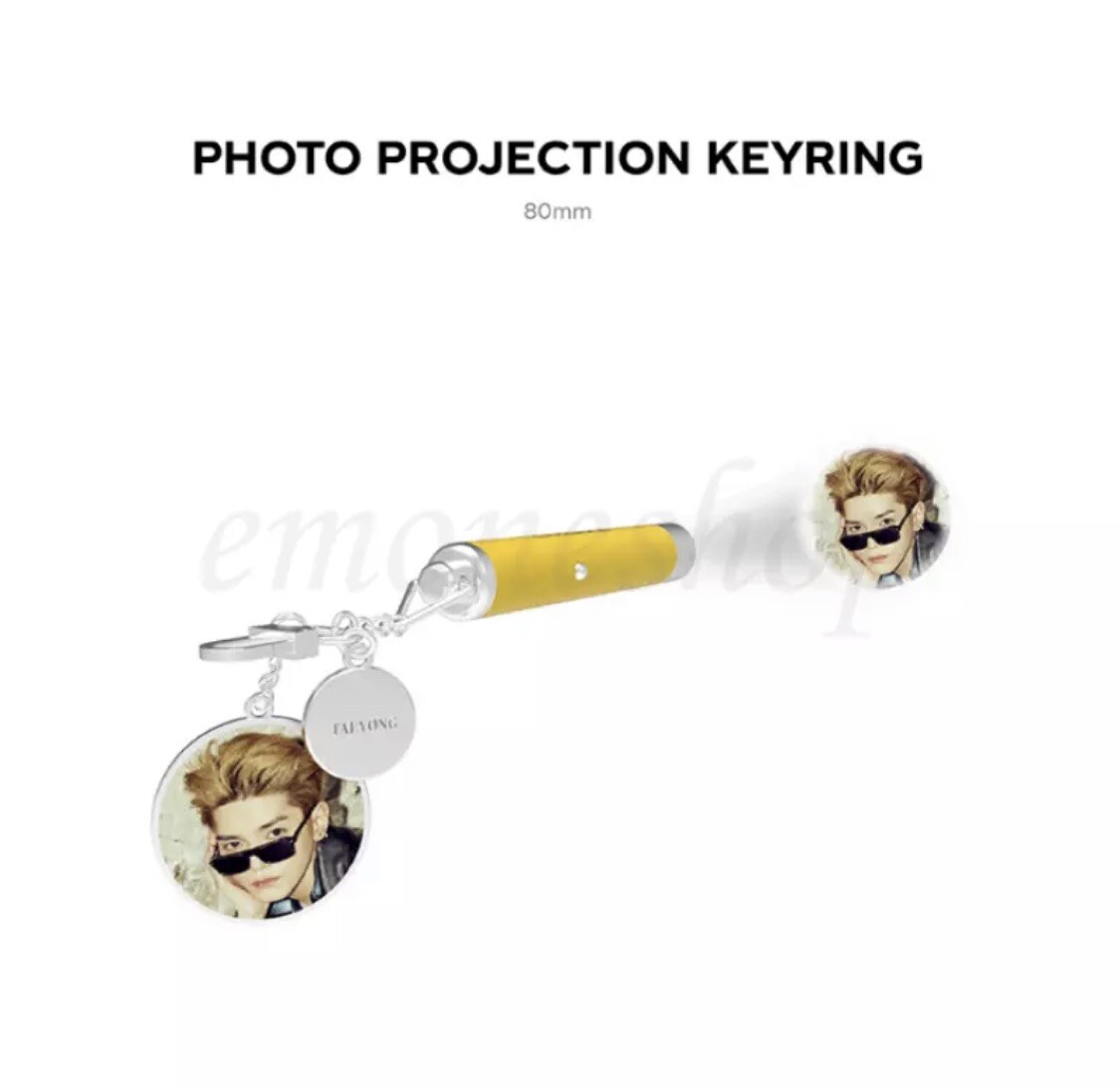 JAEHYUN] NCT127 NEO ZONE PROJECTION LIGHT STICK KEY RING