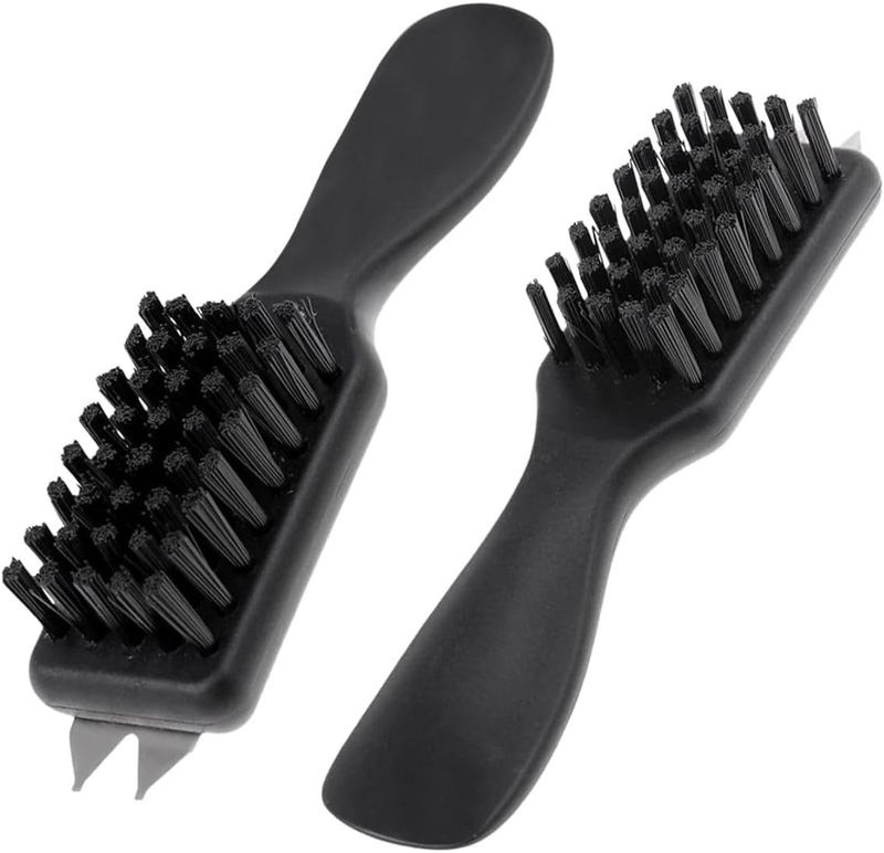 2 Pcs Golf Shoe Brush Set, Featuring an Ergonomic, Comfortable Handle, Removes D