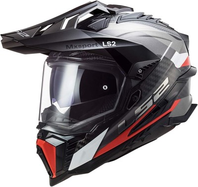 LS2 Helmets Explorer Carbon Adventure (Frontier Matte Titanium - Small)