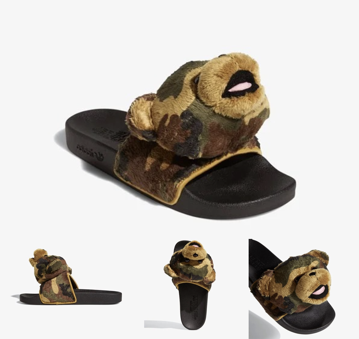 Adidas Jeremy Scott Adilette Teddy Bear 