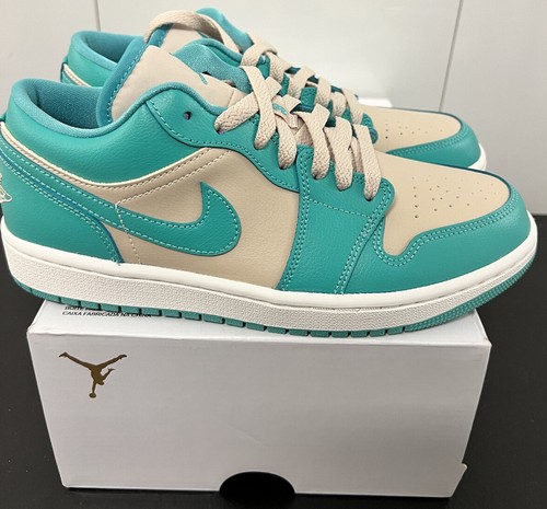 関税込☆NIKE★(W)Jordan 1 Low Sanddrift Washed Teal★22-26cm Sanddrift And Washed Teal Cover This Air Jordan 1 Low