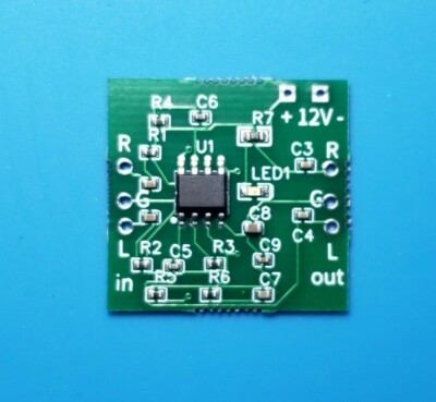 X2 Pre amplifier 082 operational  Circuit for Audio Amp G=10 USA