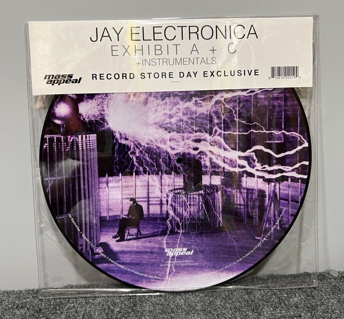 Sealed LP Jay Electronica Picture Disc Exhibit A + C +