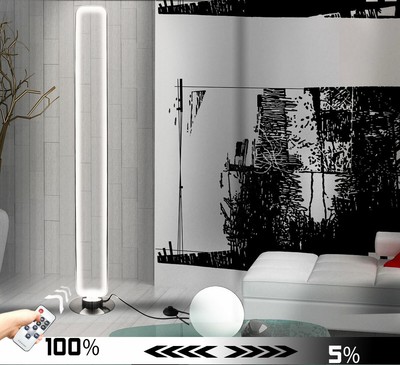 Dimmbar LED Stehleuchte Standlampe Steh Lampe Standleuchte Bogen 140cm Warmweiß