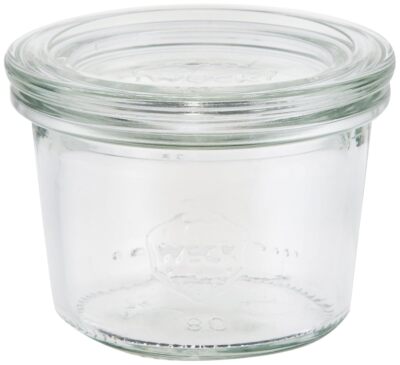 Weck Mold Shape Glass Canister 80ml WE-080