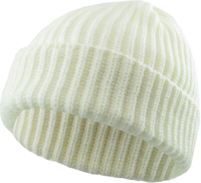 THICK Ribbed Beanie Knit Ski Cap Skull Hat Warm Solid Color Winter Cuff Blank
