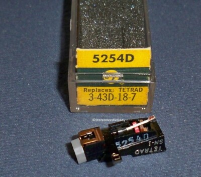 Electro-Voice EV 5254D Tetrad 3-43D-18-7 CARTRIDGE NEEDLE Admiral
