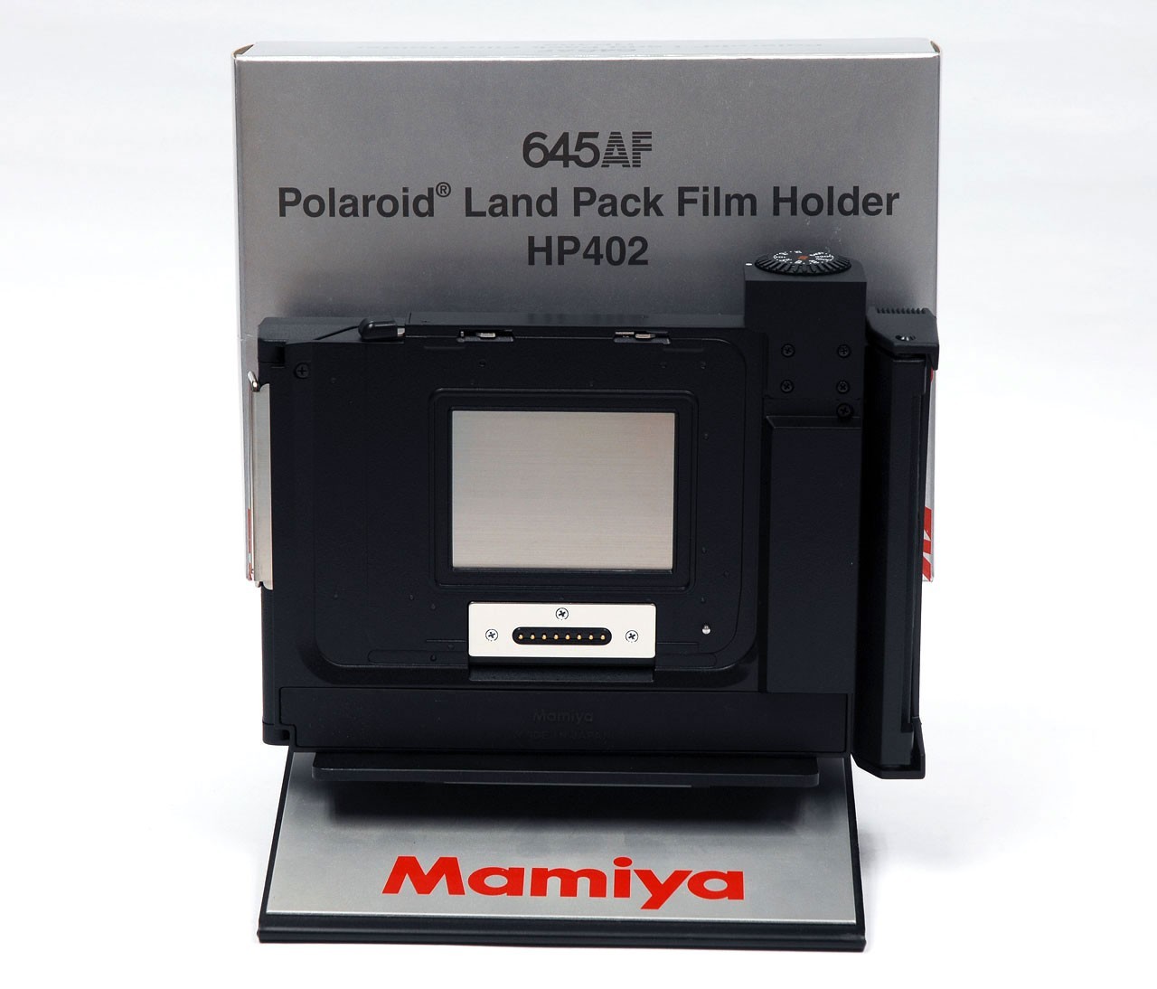 マミヤ６４５ Polaroid インスタントフィルムホルダー Mamiya 645 AF / AFD / AFD II POLAROID FILM HOLDER / FILM