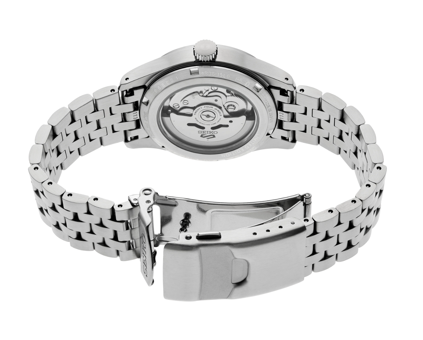 Pre-owned Seiko 5 Sport Srpk41 Watchmaking 110th Anniversary Limited Edition Men's Watch