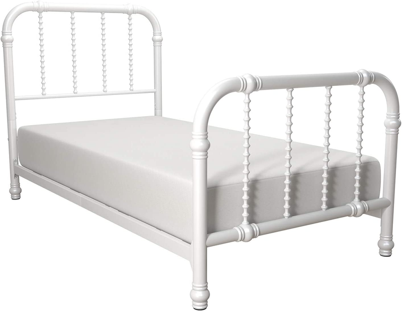 With Country Chic Headboard And Footboard, Under