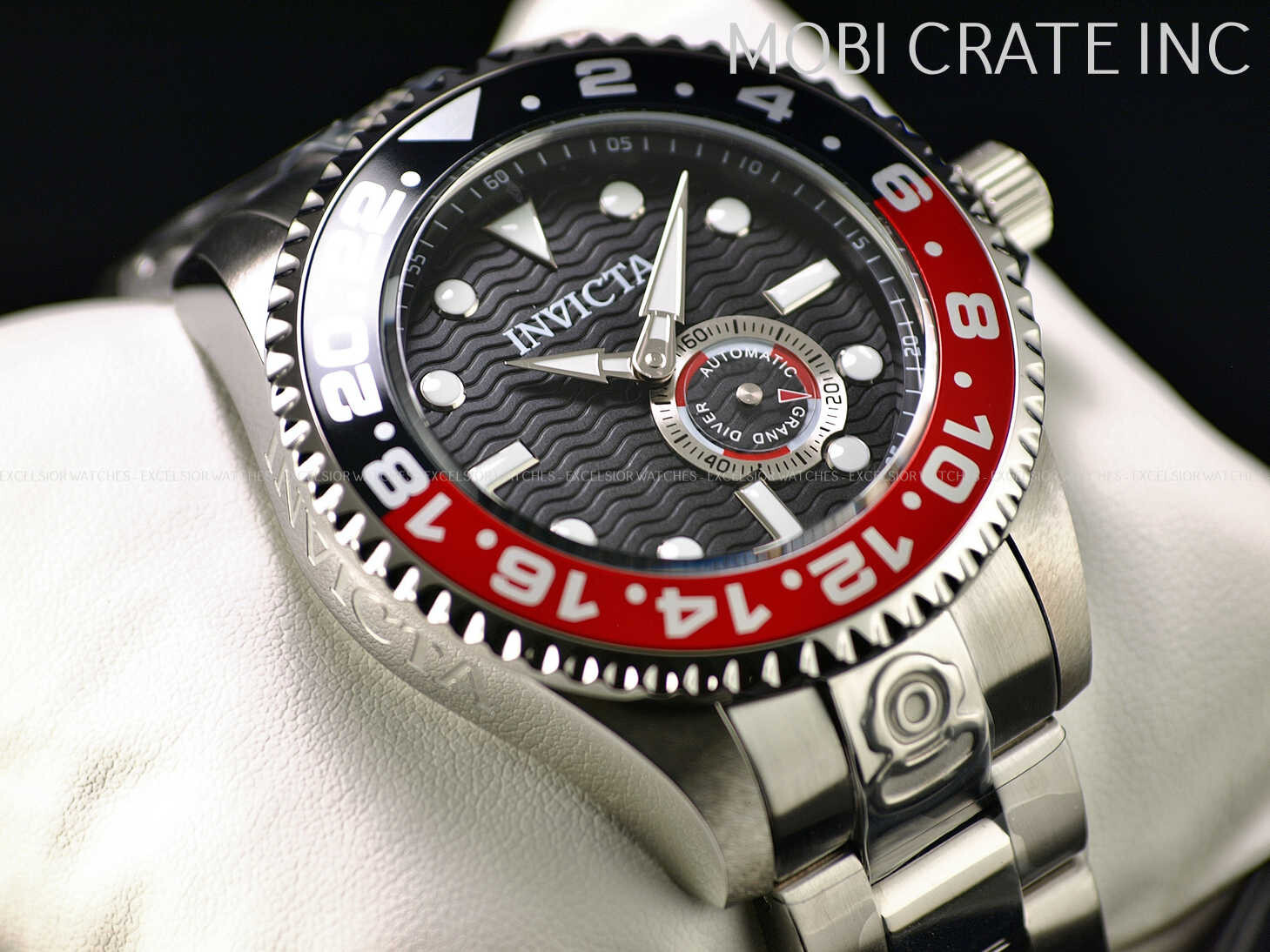 New Invicta Men's 47mm Grand Diver JAPAN AUTOMATIC Black