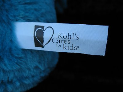 Kohls Cares for Kids Big Blue Fish Seuss Soft Plush One Fish Two Fish Character