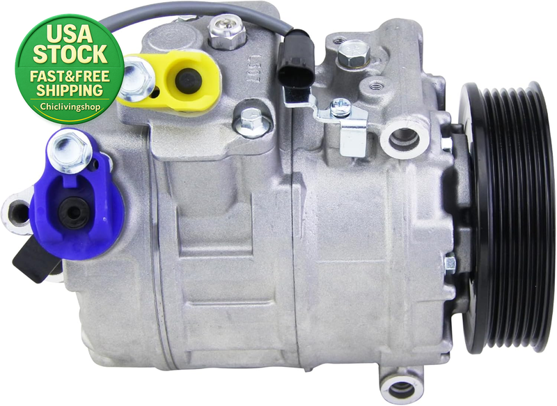 A C Compressor for BMW 328I 325I 330I M3 M5 M6 2004-2013 OEM CO 11049C