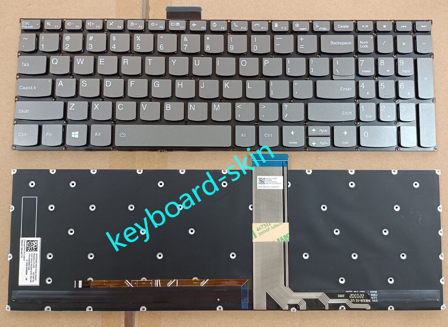 New US keyboard Backlit/no backlit For lenovo V15 G2-ALC V15 New US keyboard Backlit/no backlit For lenovo V15 G2-ALC V15