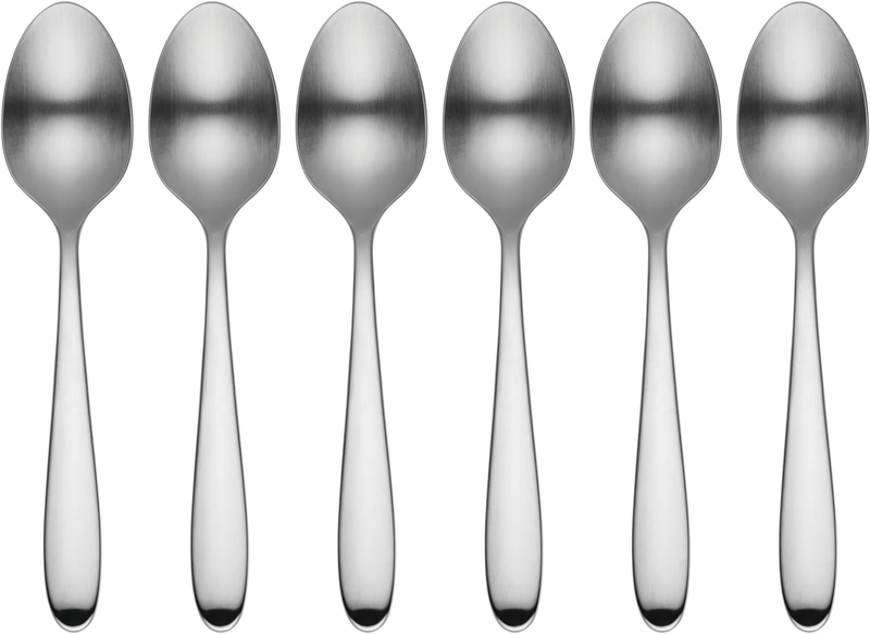 Vale Set of 6 Dinner Spoons, Silverware Set