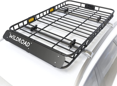 Cargo basket store with lights