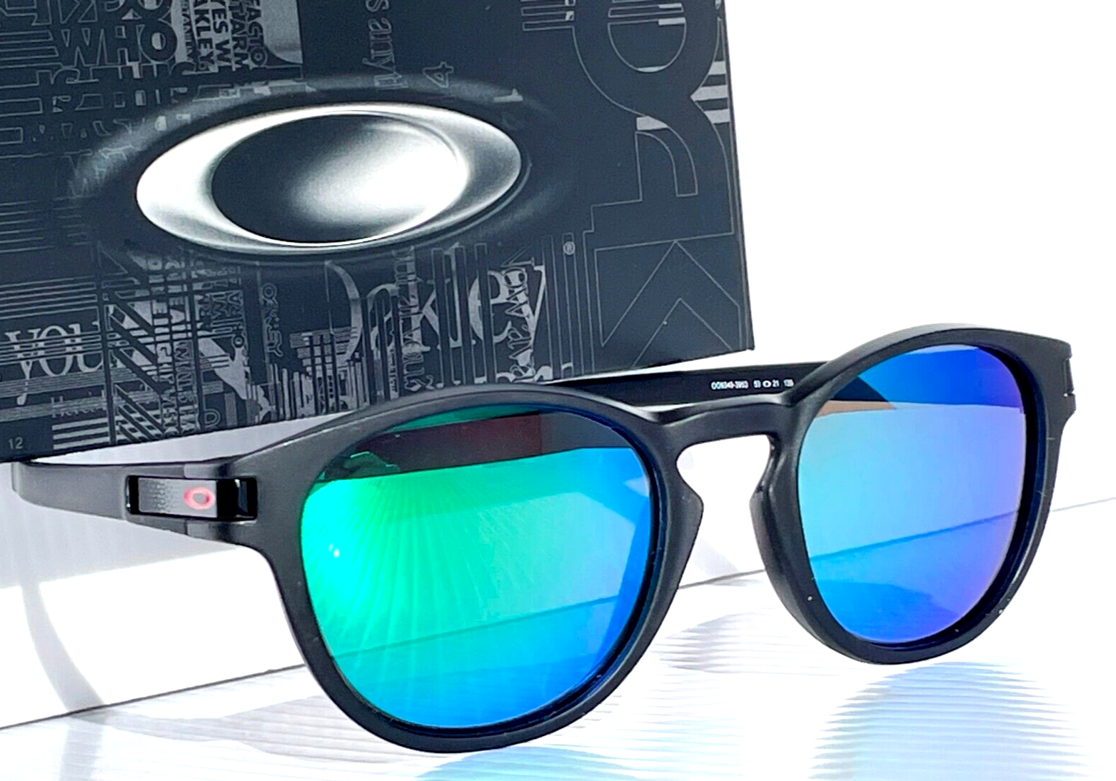 【84本】OAKLEYオークリー 偏光ラッチ LATCHOO9349 NEW Oakley LATCH Black Japan Stars POLARIZED Galaxy Jade