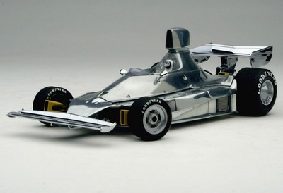 1:18 97059 1975 Ferrari 312T 50th Ann. Polished Aluminium unbespielt