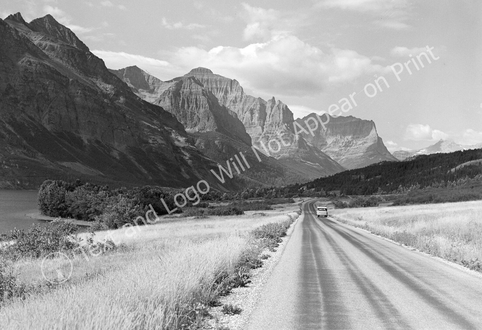 1941 Going-to-the-Sun Highway, Glacier Park, MT #2 Old Photo 13