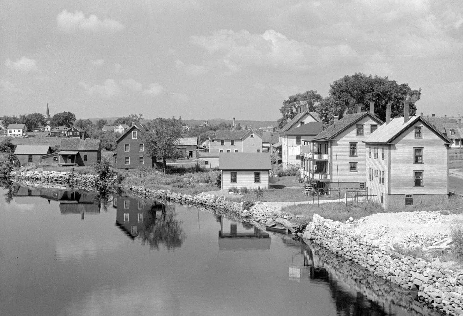 1937 Hooksett, New Hampshire Vintage Old Photo 13" x 19" Reprint