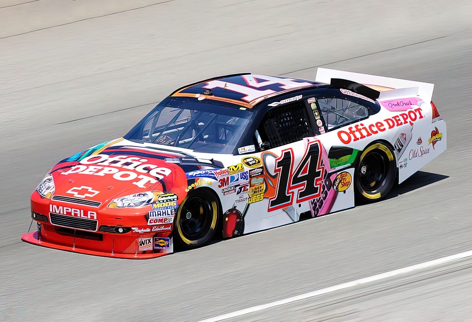 Tony Stewart #14 Office Depot NASCAR 13x19 Poster Gloss