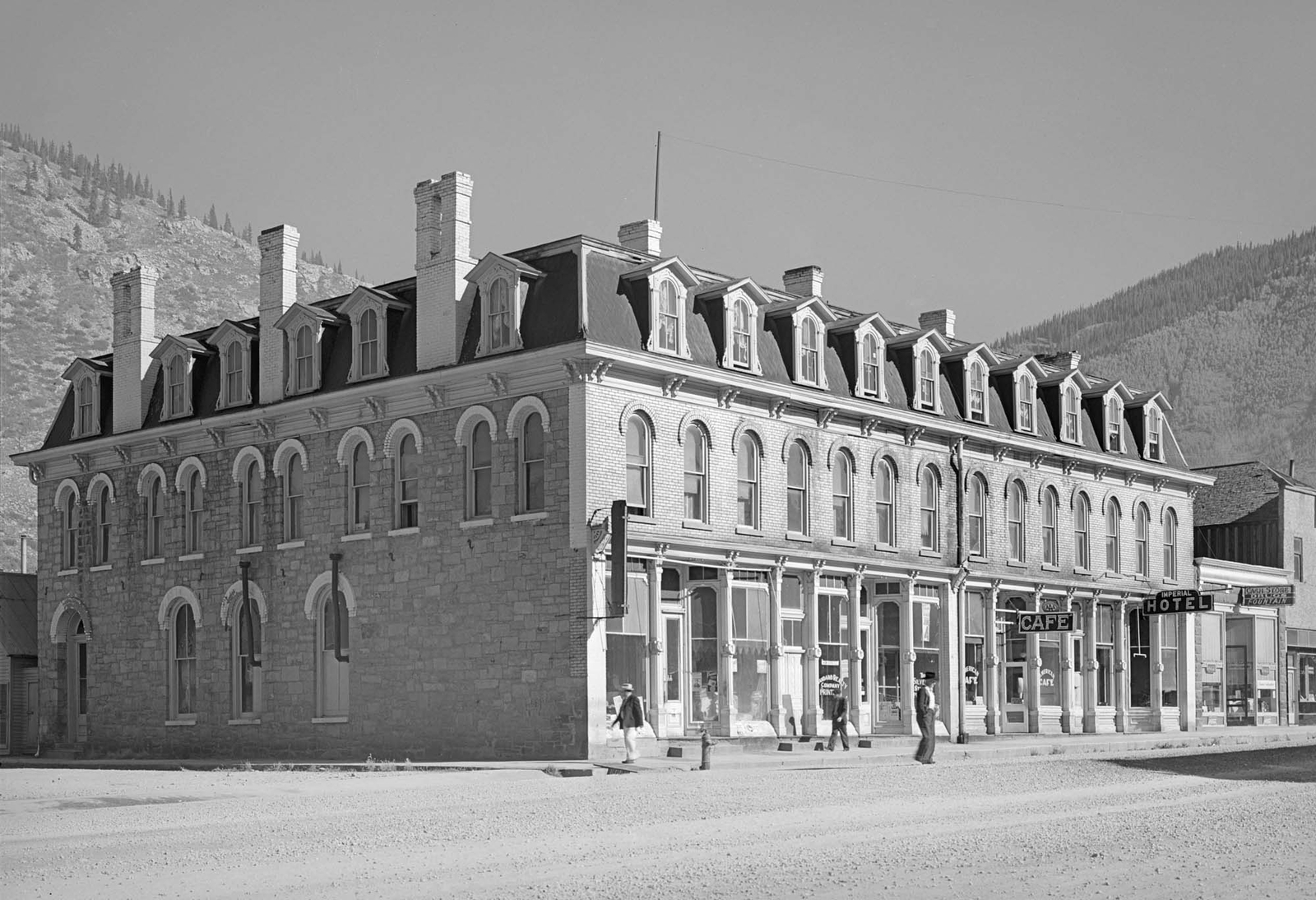1940 Imperial Hotel, Silverton, Colorado Vintage Old Photo 13