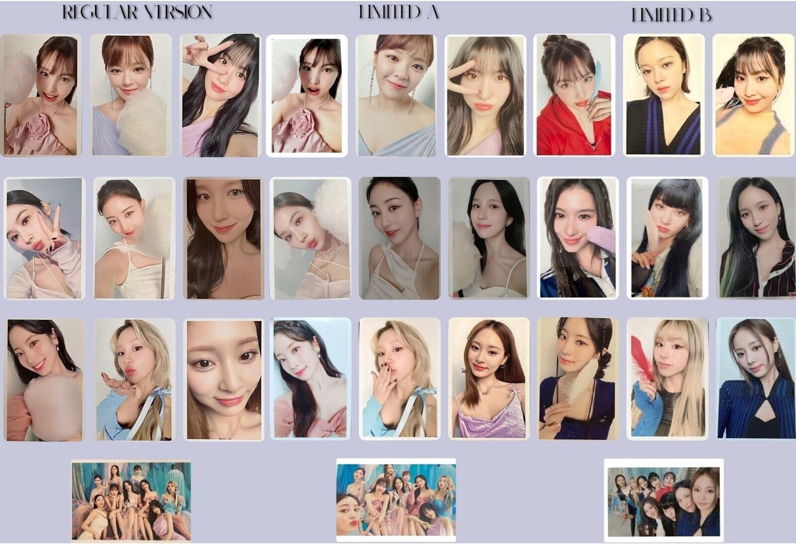TWICE Hare Hare JAPAN REGULAR ver. LIMITED A B ver. OFFICIAL TWICE Hare Hare JAPAN REGULAR ver. LIMITED A B ver. OFFICIAL