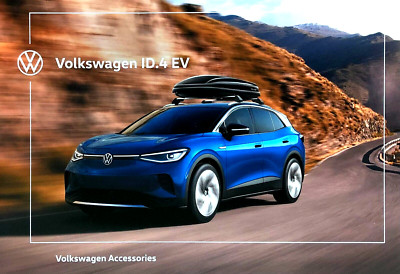 2023 2022 2021 VOLKSWAGEN VW ID.4 EV 14 PAGE DEALER ACCESSORIES BROCHURE NEW