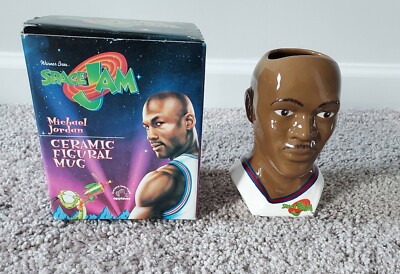 Michael Jordan Space Jam Ceramic Mug - BRAND NEW - 1996 Warner Bros.