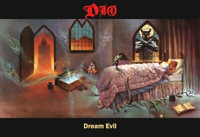 Dio Dream Evil 13x19 Borderless Poster Gloss Print