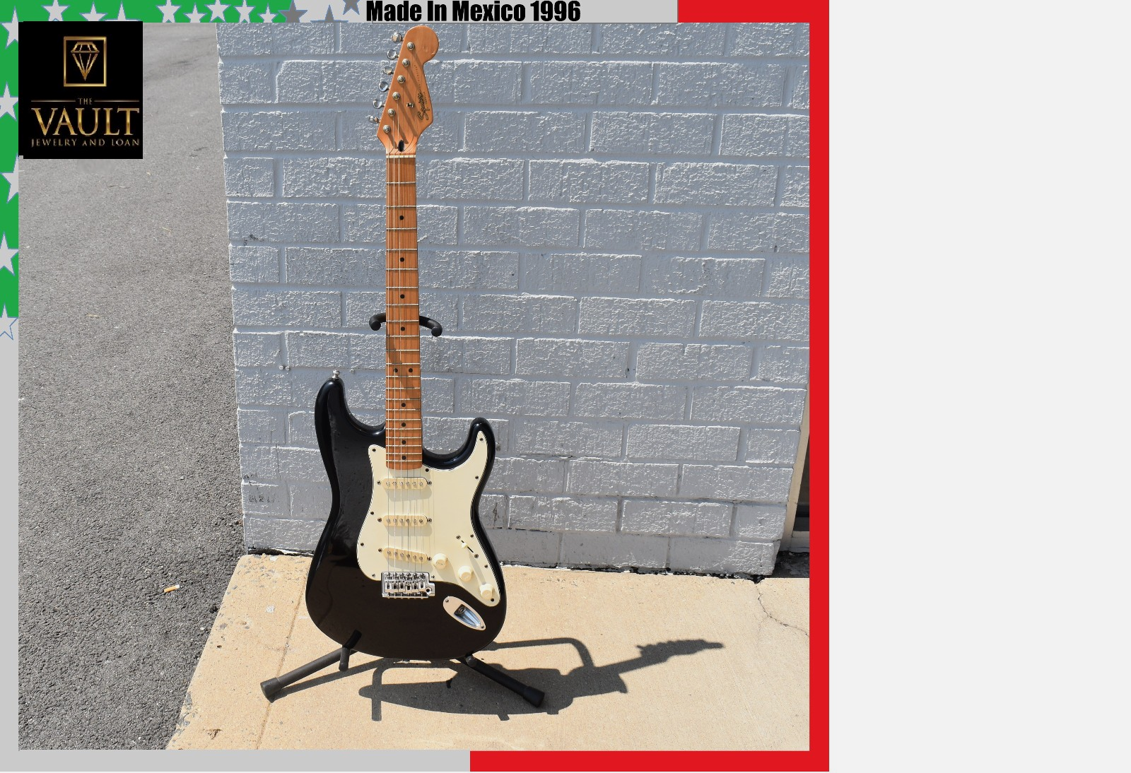 Fender Mexico squireシリーズ Stratocaster 1995 Fender Squier Series (Mexico-made) Stratocaster
