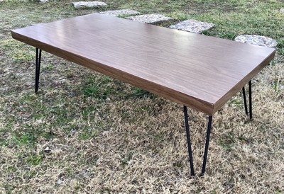 Green Weinberg Eames Atomic Era Vintage-Style FREE SHIPPING Modern Mosaic Tile Hairpin End Table Mid Century Modern