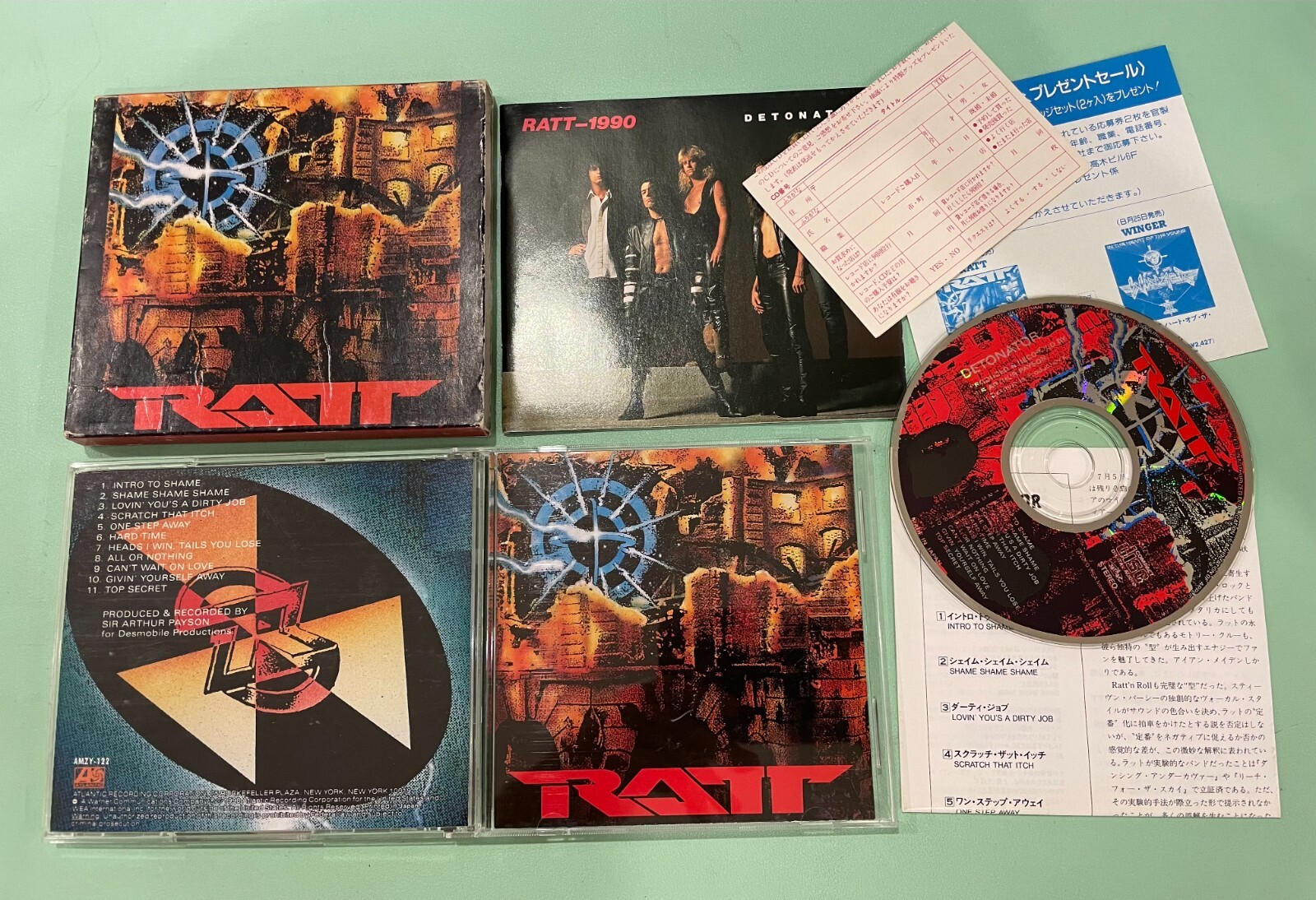 ラット RATT／ディトネイター Ratt - Detonator (Full Album) - YouTube