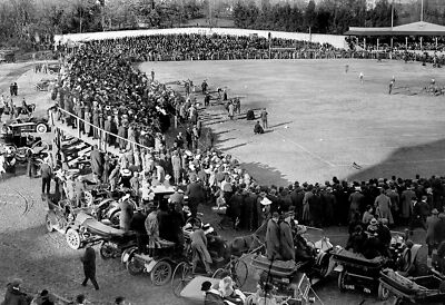 1911 Georgetown U. Football Crowd, DC Old Photo 13" x 19" Reprint