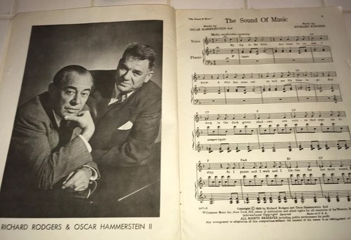 ‘The Sound of Music’ Official Movie Song Book: By Rodgers-Hammerstein (1959)