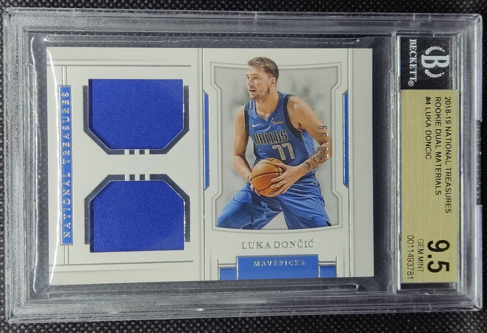 超レア 99枚限定 PSA9 Luka Doncic 2019 #399 BGS