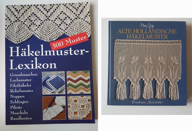 HÃ¤Kelmuster Lexikon (300 Muster) + Alte HollÃ¤Ndische HÃ¤Kelmuster V. Diny Zijp