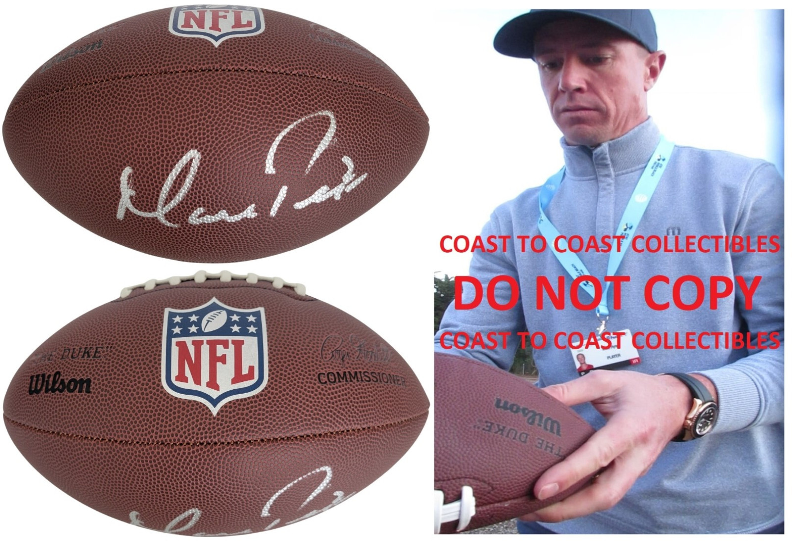 Matt Ryan Signed Football Proof COA Autographed Atlanta Falcons Boston College Matt Ryan Signed Football Proof COA Autographed Atlanta Falcons Boston College