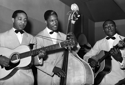 1941  Band, Chicago, IL Old Photo 13" x 19" Reprint