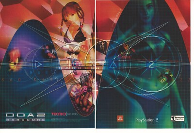 Dead Or Alive 2 - Hardcore Print Ad/Poster Art Playstation 2