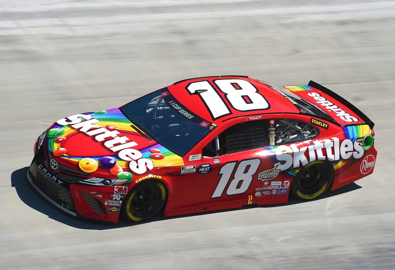 Kyle Busch Skittles NASCAR 13x19 Poster Gloss Photo Print KBA16Q