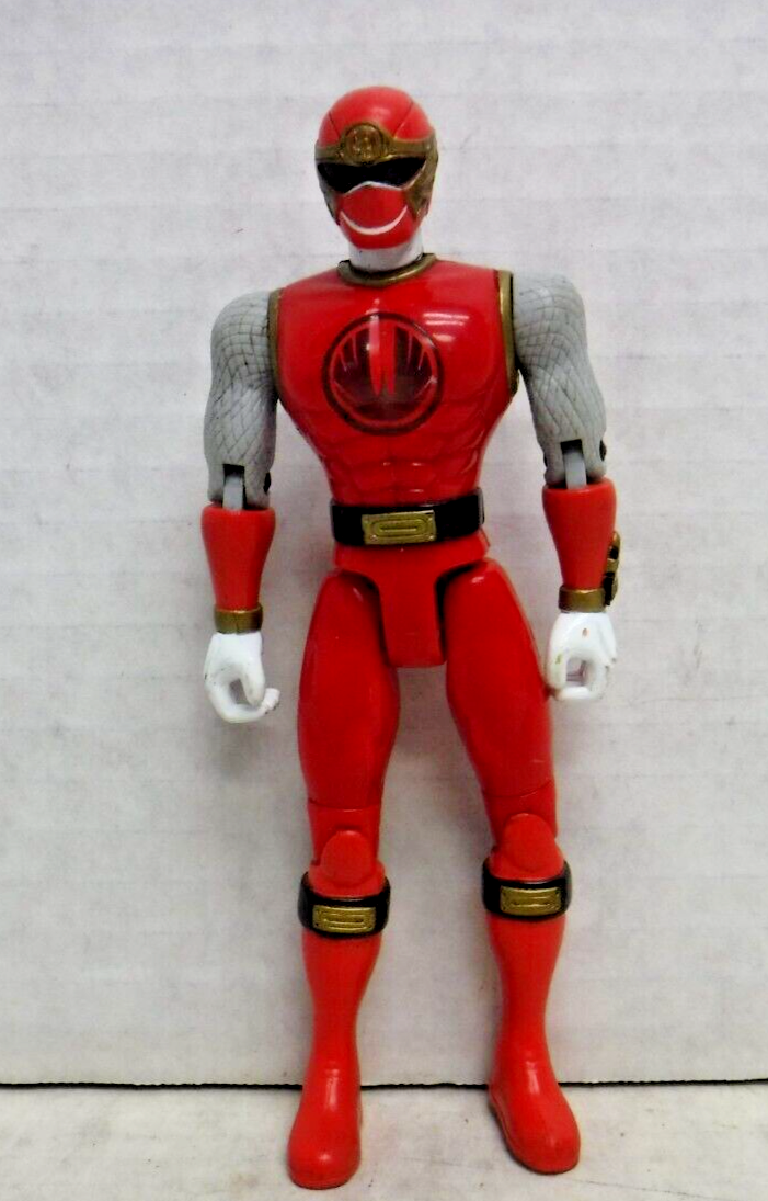 Red Ranger Power Rangers Ninja Storm Bandai 2002 5.75