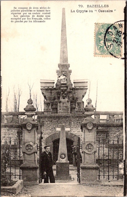 *62183 Cpa 08 Bazeilles - La Crypte Ou 